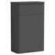 Delphi Direction Back To Wall Wc Toilet Unit 505mm Wide Gloss Grey