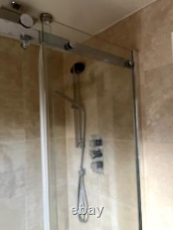 Double Shower Frameless Screen & Shower Toilet Radiator Ex Con