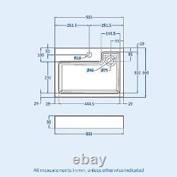 Ellen 500mm Vanity Basin Unit, WC Unit, Cistern & Back To Wall Toilet White