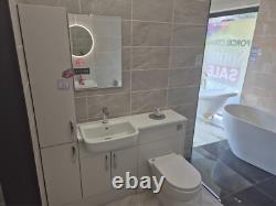 Ex Display 1500 run fitted bathroom furniture