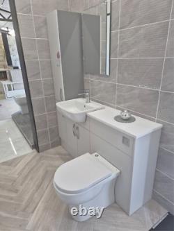 Ex Display 1500 run fitted bathroom furniture