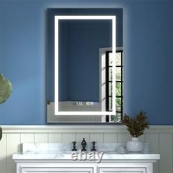 Exbrite 24 W X 36 H Vanity Mirror And Lights Led Bathroom Mirror
