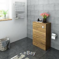 Floorstanding Back To Wall Bathroom Vanity WC Walunt/Oak-Color Unit Toilet