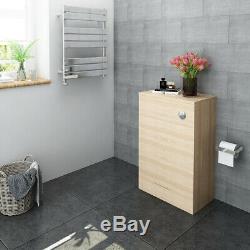 Floorstanding Back To Wall Bathroom Vanity WC Walunt/Oak-Color Unit Toilet