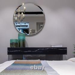 Frameless Wall Mount Mirror for Bathroom Beveled Edge with Safety Backing by FGM