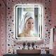 Getpro Bathroom Led Vanity Mirror, 24x16 Inch Frameless Wall-mounted Makeup Back