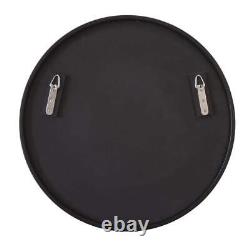 Glass Warehouse Vanity Mirror 20Wx20H Round Cpper-free Backing Paint Black