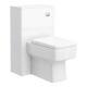 Haywood 500mm Gloss White Back To Wall Toilet Unit Victorian Plumbing