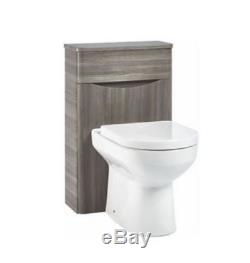 High Quality Modern Avola Grey Bathroom Furniture Cabinet Basin Vanity WC Units