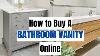 How To Buy A Bathroom Vanity Online Modern Bathroom Vanity Designs