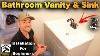 How To Install A Bathroom Vanity And Sink Step By Step For Beginners