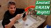 How To Install Bathroom Sink Drain Faucet No Leaks Under Gasket Threads Solved