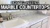 How To Install Marble Or Granite Countertops In A Bathroom