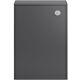 Hudson Reed Coast Back To Wall Wc Unit 500mm Wide Grey Gloss