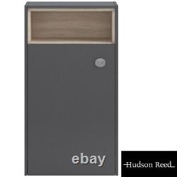 Hudson Reed Coast Grey Gloss 600mm Back to Wall WC Toilet Unit FMC856