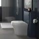 Hudson Reed Sarenna Back To Wall Wc Toilet Unit 552mm Wide Mineral Blue
