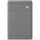 Hudson Reed Solar Back To Wall Wc Unit 550mm Wide Cool Grey