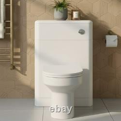 Hudson Reed Solar Back to Wall WC Unit 550mm Wide Pure White