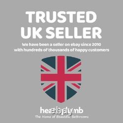 Hudson Reed Solar Back to Wall WC Unit 550mm Wide Pure White