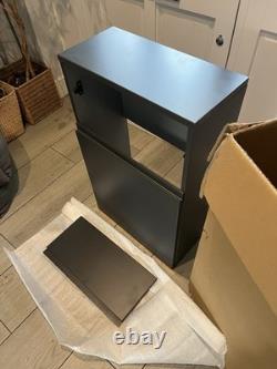 Hudson Reed Urban Back to Wall WC 500mm Unit Black SLIGHTLY Marked RRP £170