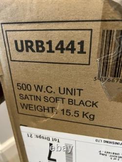 Hudson Reed Urban Back to Wall WC 500mm Unit Black SLIGHTLY Marked RRP £170