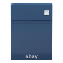 Hudson Reed Urban Back to Wall WC Toilet Unit 500mm Wide Satin Blue