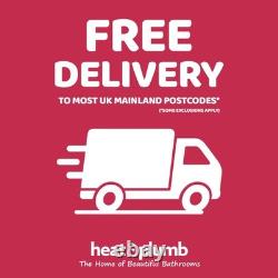 Hudson Reed Urban Back to Wall WC Toilet Unit 500mm Wide Satin White Hudson Reed Urban Back to Wall WC Toilet Unit 500mm Wide Satin White