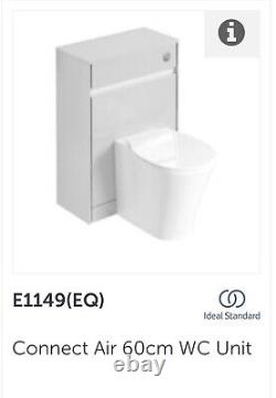 Ideal Standard ConnectAir WC toilet units. Cost £669 each. 2 available. FREE toilet