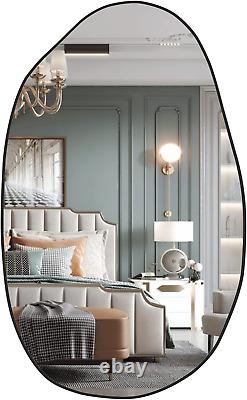 Irregular Wall Mirror, Asymmetrical Mirror Large Accent Body Mirror Bathroom