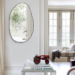 Irregular Wall Mirror, Asymmetrical Mirror Large Accent Body Mirror Bathroom