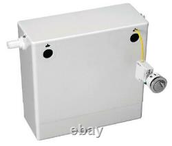 L Shape Anthracite Grey Vanity Unit Sink Basin BTW Toilet WC Unit RH Hand 1100mm