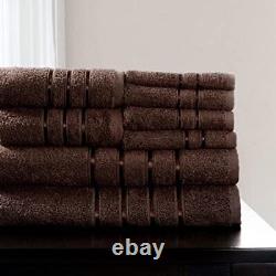 Lavish Home Bathroom Set 2 Memory Foam Bath Rugs with Non-Slip Absorbent Base