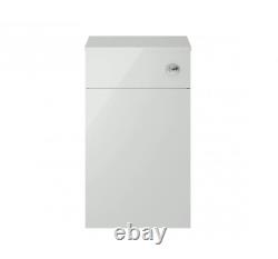 Light Gray Bathroom Back To Wall Flat Pack WC Unit W 500mm x D 235mm
