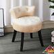 Linen/velvet Dressing Table Stool Vanity Bedroom Chair Upholstered Button Chairs