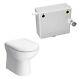 Linx Back To Wall Wc Toilet Unit White Bathroom Furniture 600 X 300mm