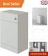 Linx Modular Back To Wall Wc Toilet Unit Compact High Gloss Finish 500x330mm
