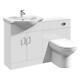 Linx Vanity Bathroom Furniture Set Wc Toilet Unit Pan Cistern 1250mm