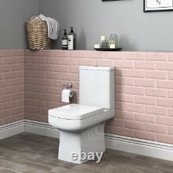 Luxury Bathroom Suite with Freestanding Vanity Unit