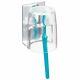 Mdesign Bathroom Vanity Toothbrush Holder With Cup/cover Clear/mirror Back