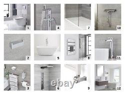 MILANO (ITALIAN STYLE) FULL BATHROOM SUITE bath, shower, toilet, basins, units