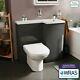 Manifold Bathroom Rh White Basin Sink Vanity Unit Wc Back To Wall Toilet 900mm