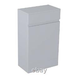 Modern Back to Wall Cistern Housing Unit Toilet Gloss Finish Bathroom Furniture