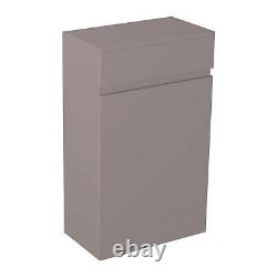 Modern Back to Wall Cistern Housing Unit Toilet Gloss Finish Bathroom Furniture