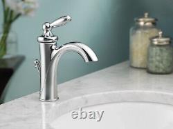 Moen 6600bn Brantford Brushed Nickel One Handle High Arc Bathroom Sink Faucet