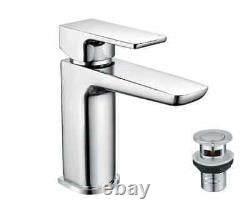 Monza Shadow Grey 600mm Vanity Unit With Tap & Waste & Back To Wall Toilet Set