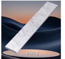 NTQ 24 in. Real Marble Vanity Backsplash Marble Bathroom Vanity Back Splash