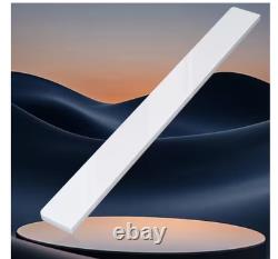 NTQ 30 in. Solid Surface Vanity Backsplash Bathroom Vanity Back splash in White