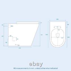 Nes Home 1100mm Matte Grey Basin Vanity Cabinet, WC Unit & Back To Wall Toilet