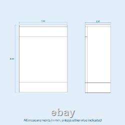 Nes Home 1700mm Bath Suite, Basin Vanity Unit, WC & BTW Comfort Height Toilet