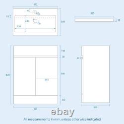 Nes Home Bath Screen Shower White Doors Vanity Toilet Matte Black Taps